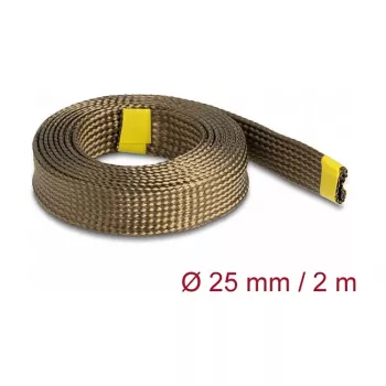 Funda para cable DeLOCK 20889 marrón fibra de basalto 2,5 cm
