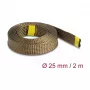 Funda para cable DeLOCK 20889 marrón fibra de basalto 2,5 cm