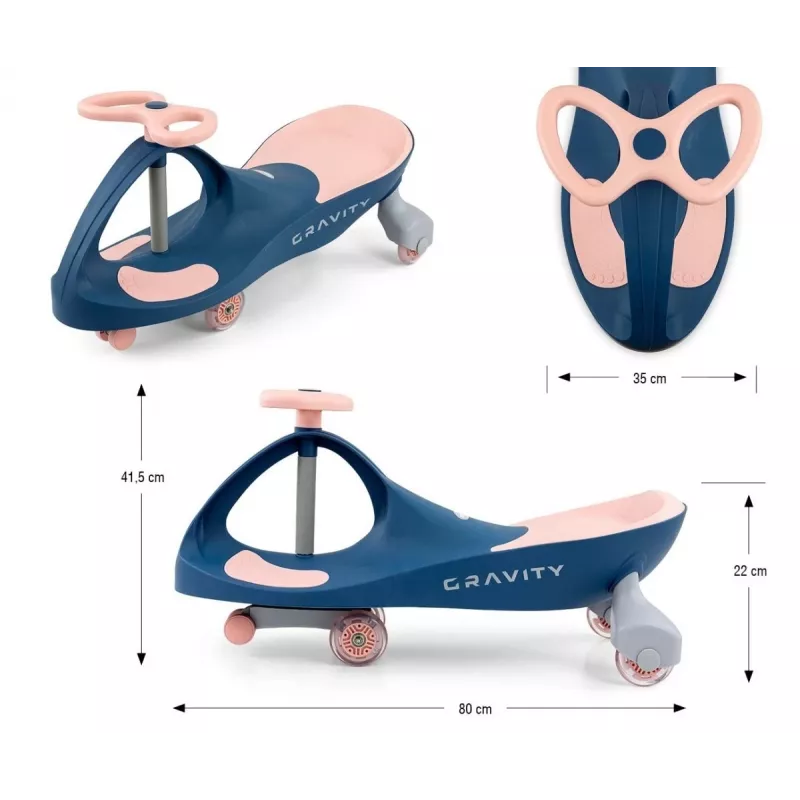 Gravity ride Gravity azul marino-rosa