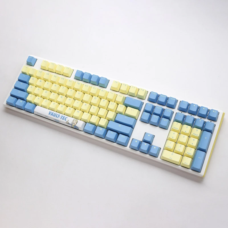 Teclado gaming Ducky x Fallout Vault-Tec Limited Edition One 3 + alfombrilla - MX-Brown (US)