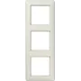 Placa de cubierta para interruptor/tomas JUNG AS 583 marfil – duroplástico, 80,5×222,5 mm