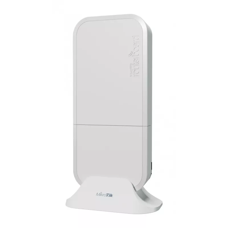 MikroTik wAP ax Dual-Band Gigabit Ethernet X2 | wAPG-5HaxD2HaxD | 10/100/1000 Mbit/s | Puertos Ethernet LAN (RJ-45) 2 | Compatibilidad con Mesh No | MU-MIMO No | Sin banda ancha móvil
