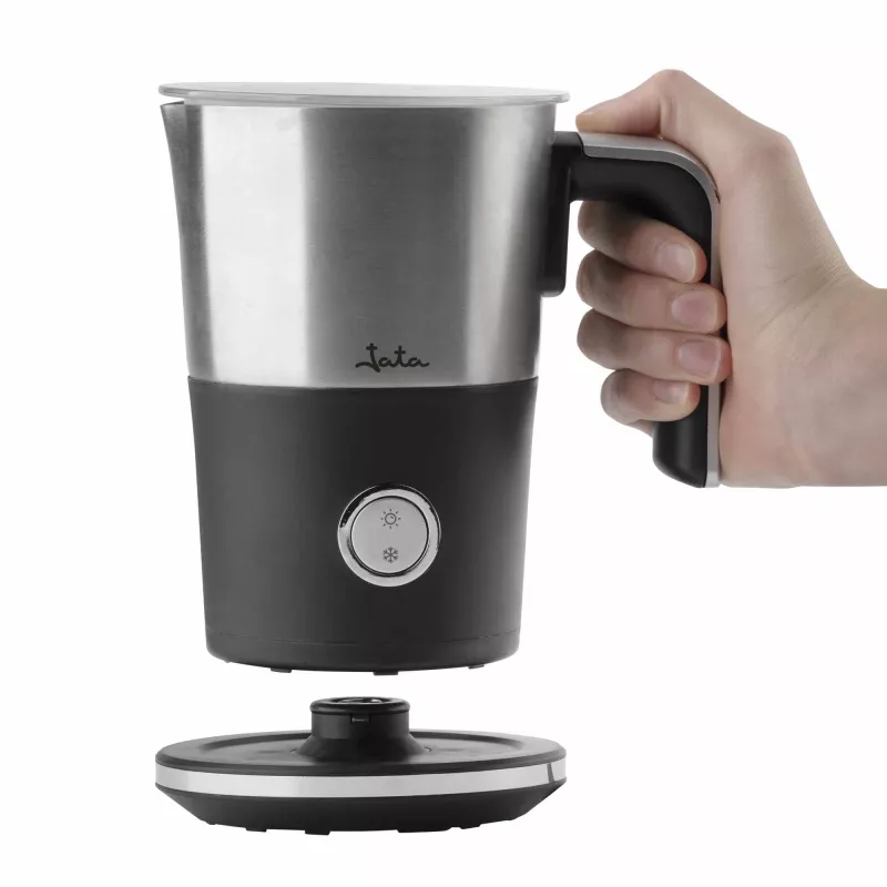 Espumador de leche automático JATA JECL1900 negro acero inoxidable 150ml 550W