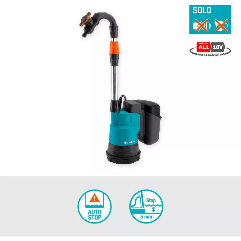 Herramienta de jardín Gardena 14602-66 2000 L negra