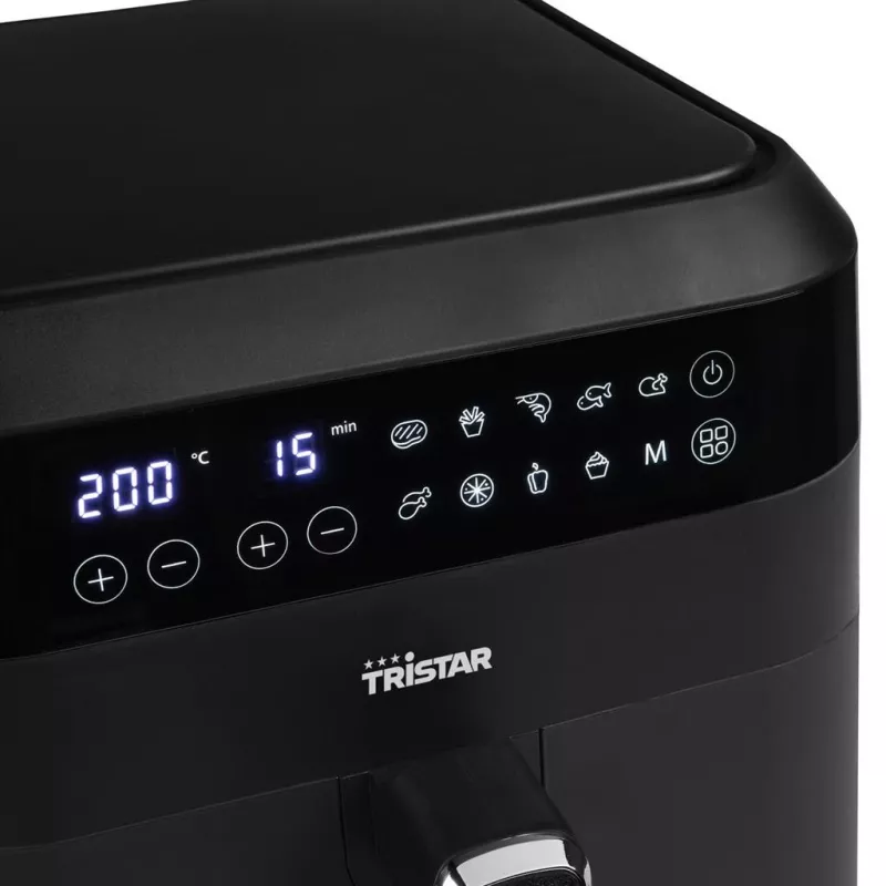 Tristar Freidora de aire digital XXL FR-6999 Potencia 1700 W Capacidad 6 L Negro
