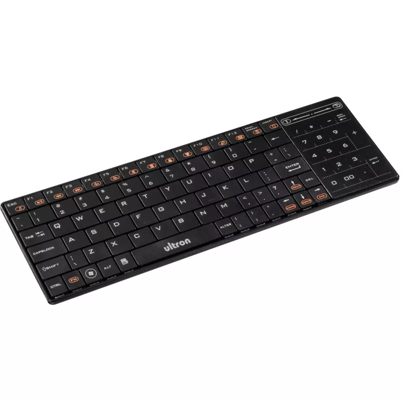 Teclado Ultron UMT-BT Bluetooth QWERTZ alemán negro