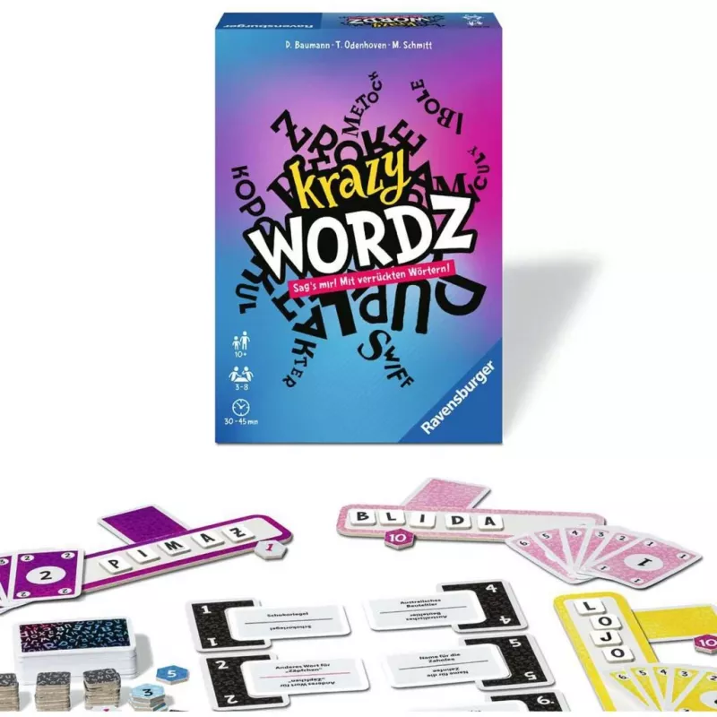 Krazy Words, juego de mesa