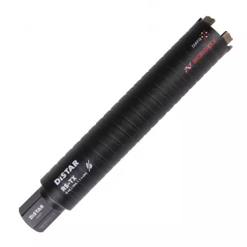 Corona de perforación de diamante Distar RS-TX 1 1/4 pulgadas 62 mm x 300 mm