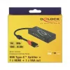 Adaptador gráfico USB DeLOCK 87730 3840 x 2160 píxeles negro