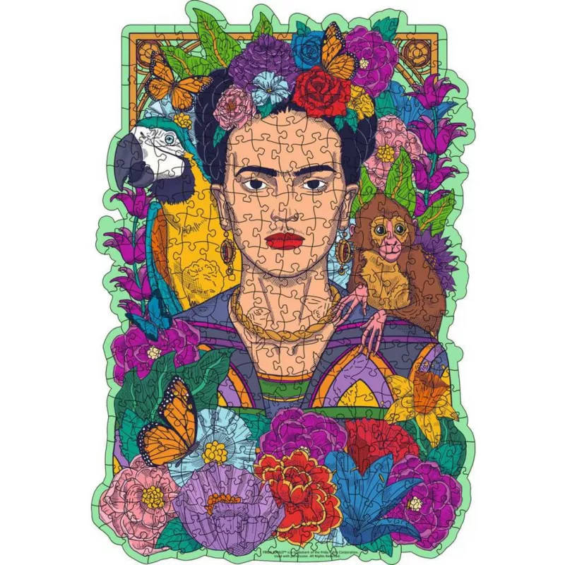 Puzle Ravensburger Frida Kahlo – puzle de madera de 300 piezas