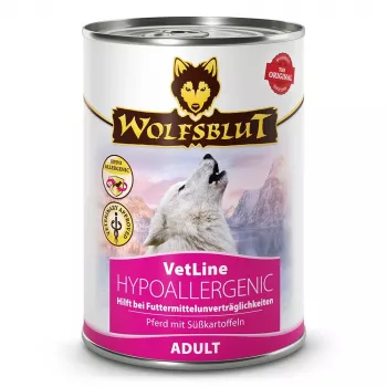 Wolfsblut VetLine Hypoallergenic Horse 395 g lata