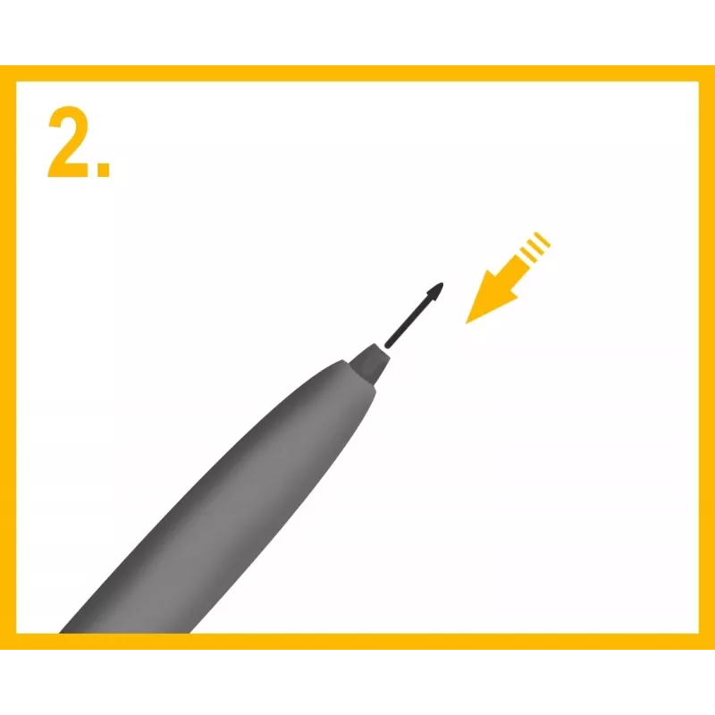 Puntas de stylus para Onyx E-Reader Note 3 — Puntas de repuesto, Negro, 5 uds.
