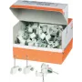 OBO Bettermann abrazaderas de clavo ISO diámetro de haz: 10 - 14 mm gris contenido: 100 unidades (2228858)