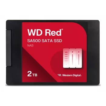 Unidad SSD Western Digital Red SA500 2TB 2,5 pulgadas SATA III, 3D-NAND, NAS