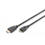 Digitus ASSMANN - Cable de vídeo/audio - HDMI - 30 AWG - Mini-HDMI, 19 pines (M) - HDMI, 19 pines (M) - 3 m - Doble aislamiento - Negro (AK-330106-030-S)
