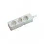 Regleta de enchufes hugo brennenstuhl 1150620015 — cable de 1,4 m, 3 tomas AC, blanca
