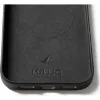 Mujjo Full Leather Case funda para iPhone 17 Pro Max negro