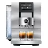 Cafetera superautomática JURA Z10 (EB) — depósito de agua de 2,4 L, molinillo integrado, 1450 W, aluminio/blanco