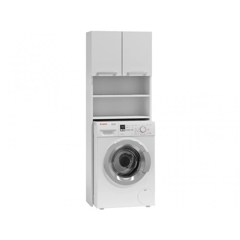 Top E Shop PRALKA POLA BIEL mueble de almacenaje para baño, blanco