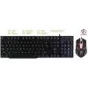 Conjunto de teclado y ratón con cable Rebeltec