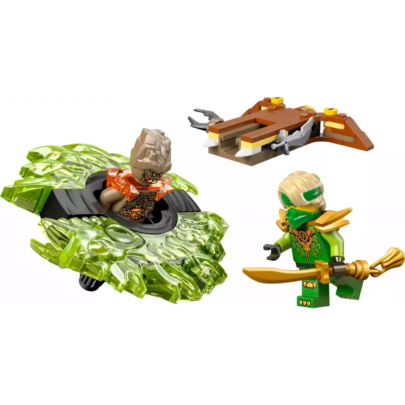 LEGO NINJAGO 71850 Peonza de Lloyd vs. monstruo elemental