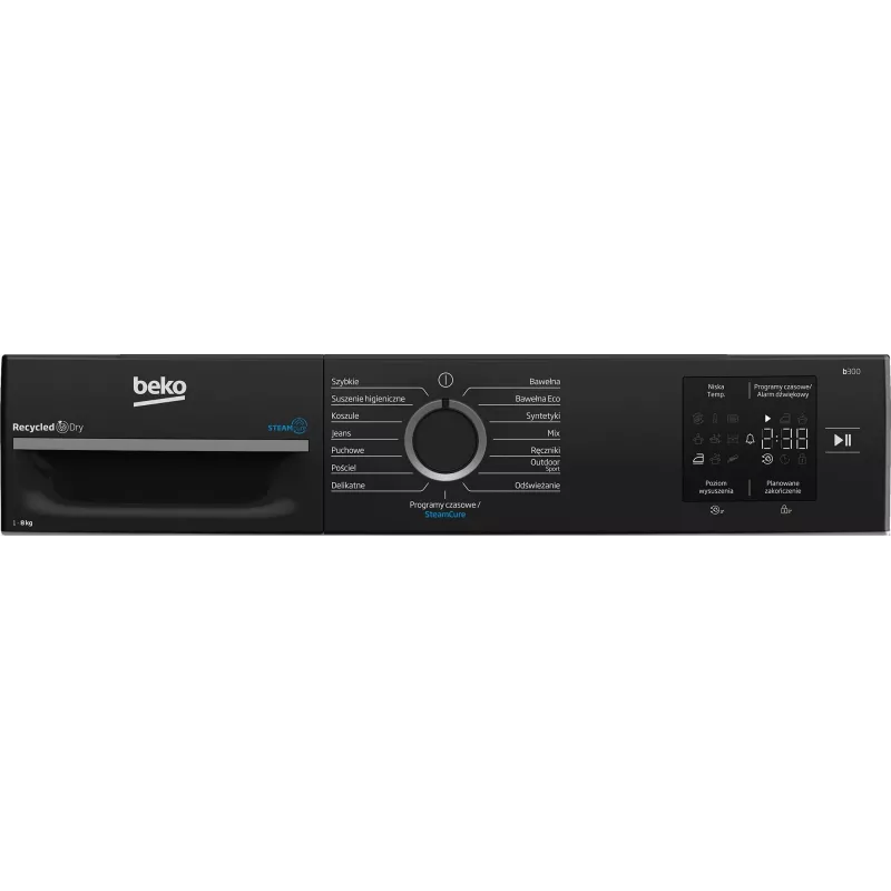 Secadora BEKO BM3T3823WBW modelo esbelto