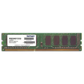 Patriot Memory Signature PSD38G13332 (DDR3 DIMM; 1 x 8 GB; 1333 MHz; CL9)