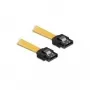 Cable SATA DeLOCK 82464 0,1 m amarillo