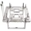 Caja de banco de pruebas mini Streacom BC1 Mini V2 plata — marco compacto de estructura abierta