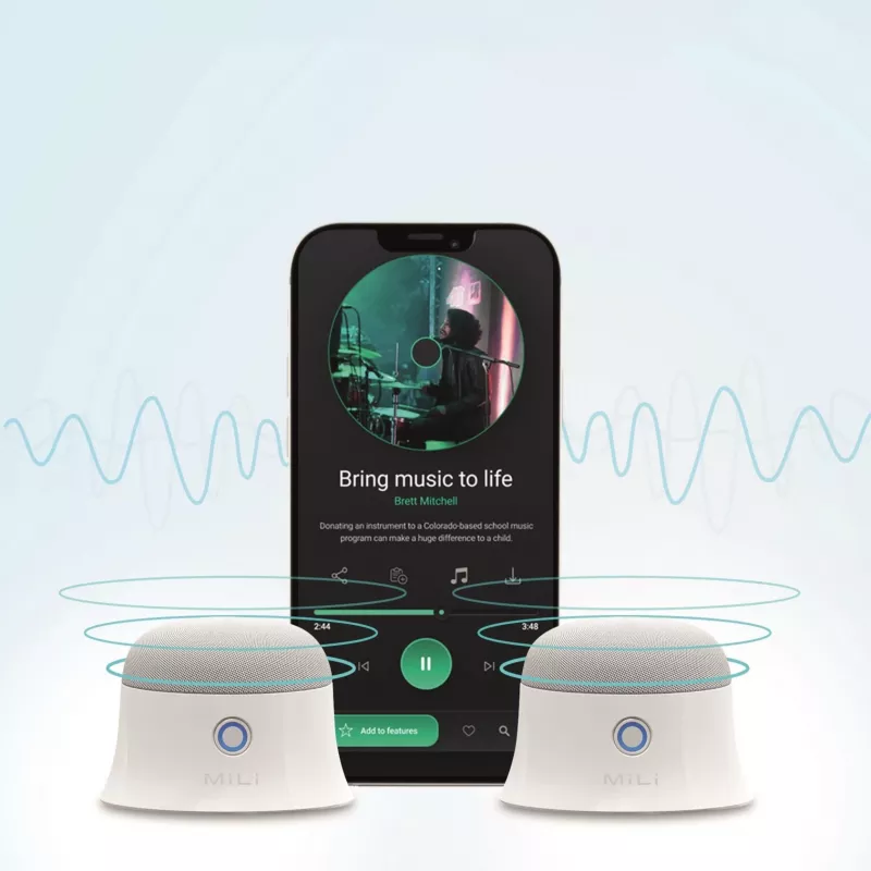 Altavoz portátil Ultron Mag Soundmate, Blanco