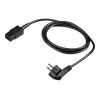 Conector de alimentación tipo F Rittal DK 7200.216 negro 1,8 m