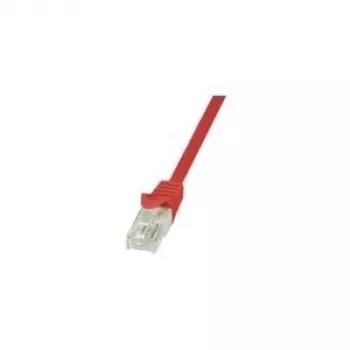 Cable de red LogiLink 3m RJ-45 Cat6 U/UTP rojo