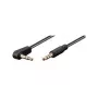 Microconnect AUDLL1A Cable de audio 1 m 3,5 mm Negro