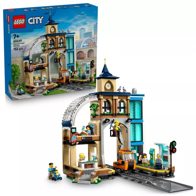 LEGO CITY 60469 Estación de tren central