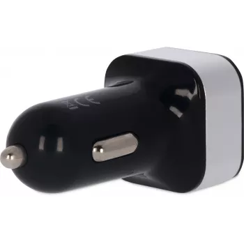 Cargador de coche TECHNISAT CARCHARGER DUAL USB CE – conexiones USB duales para la alimentación del vehículo