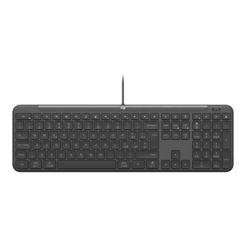 Teclado con cable K620 For Business Graphite - Ita - MEDITER-412