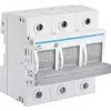Hager L73M. Intensidad nominal: 63 A. Peso: 355 g (L73M)