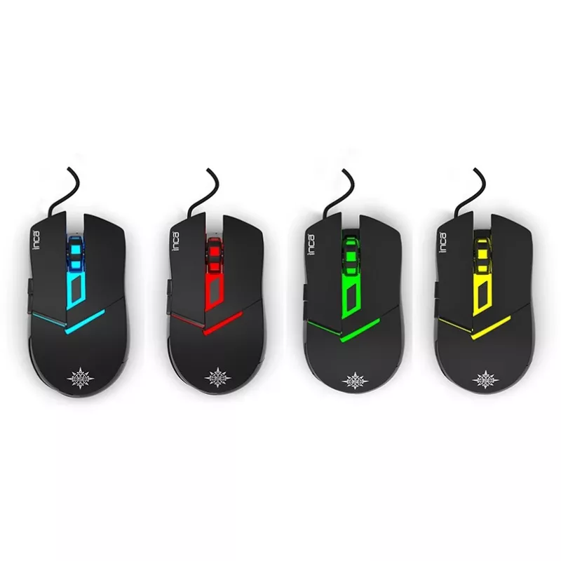 Cian Technology GmbH Cian INCA RAINBOW EFFECT MECHANICAL FEEL GAMING teclado y ratón SET