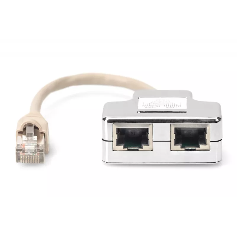 Adaptador de cable de parcheo Digitus CAT 5e apantallado 1:1