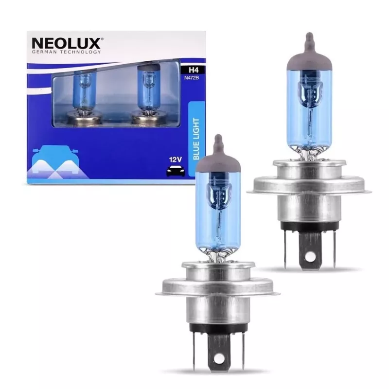 Neolux Blue Light H4 12 V 60/55 W, 2 uds.