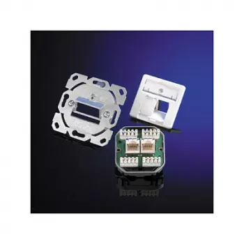 Caja empotrable Telegärtner 25.16.8650, blanca, 70×42,2×70 mm