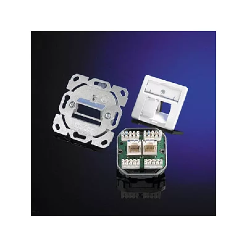Caja empotrable Telegärtner 25.16.8650, blanca, 70×42,2×70 mm