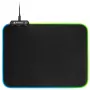 1337 RGB V2 Gaming Mat 360, Alfombrilla de ratón gaming negra