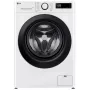 Lavadora LG F2WR509SBW 9 kg, clase de eficiencia energética A