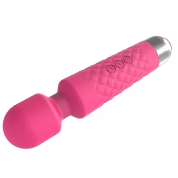 Masajeador de clítoris Erolab Wand-M MFN01r rosa rosé — varita masajeadora compacta estilo varita mágica