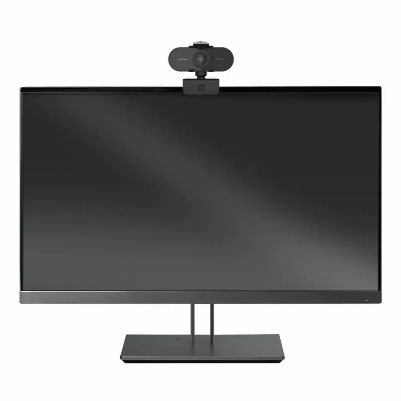 DICOTA D31841 Webcam 1920 x 1080 píxeles USB 2.0 Negro