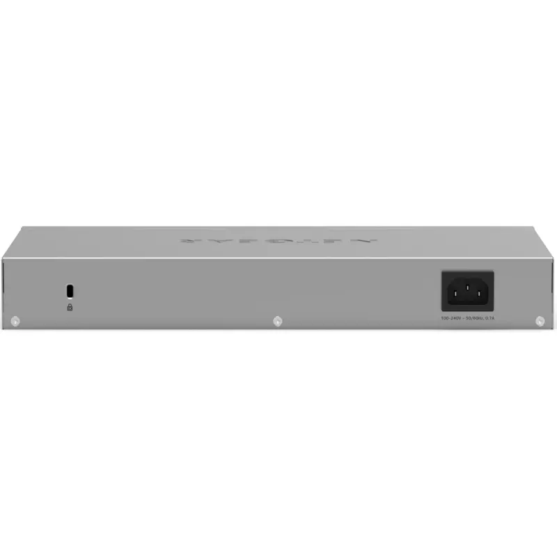 Switch de red NETGEAR GS524-300EUS no gestionado Gigabit Ethernet (10/100/1000) gris