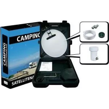 Antena parabólica Megasat 1500080 Negro Blanco