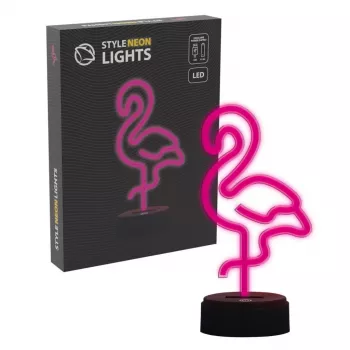 Lámpara LED de mesa/decorativa MANTA SNL79PK rosa flamenco – lámpara de decoración LED