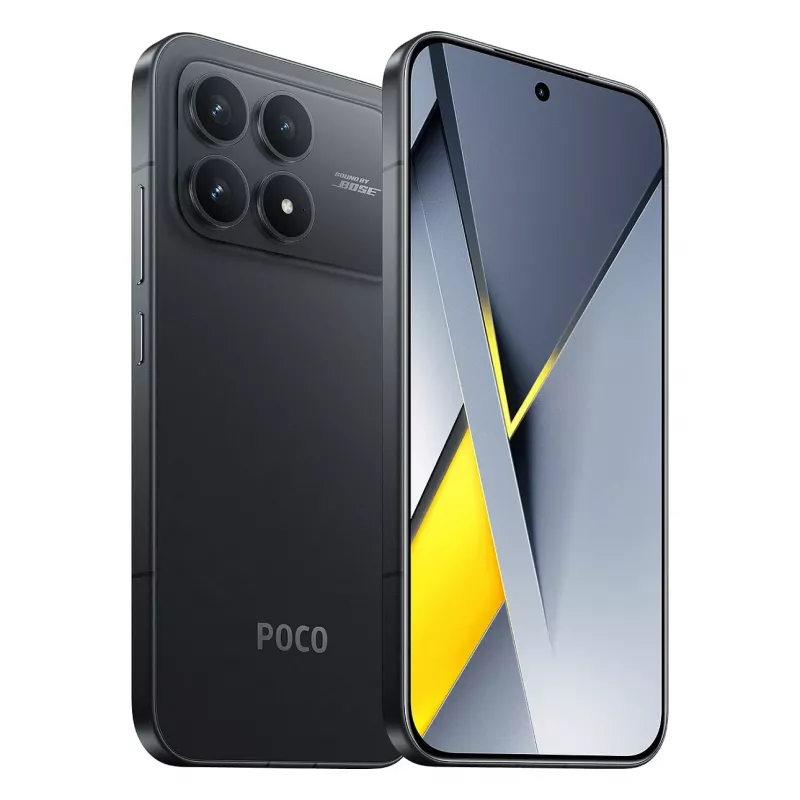 POCO F8 Pro 5G Smartphone Dual SIM, 12 GB de RAM, 256 GB, negro (MZB0M3ZEU)